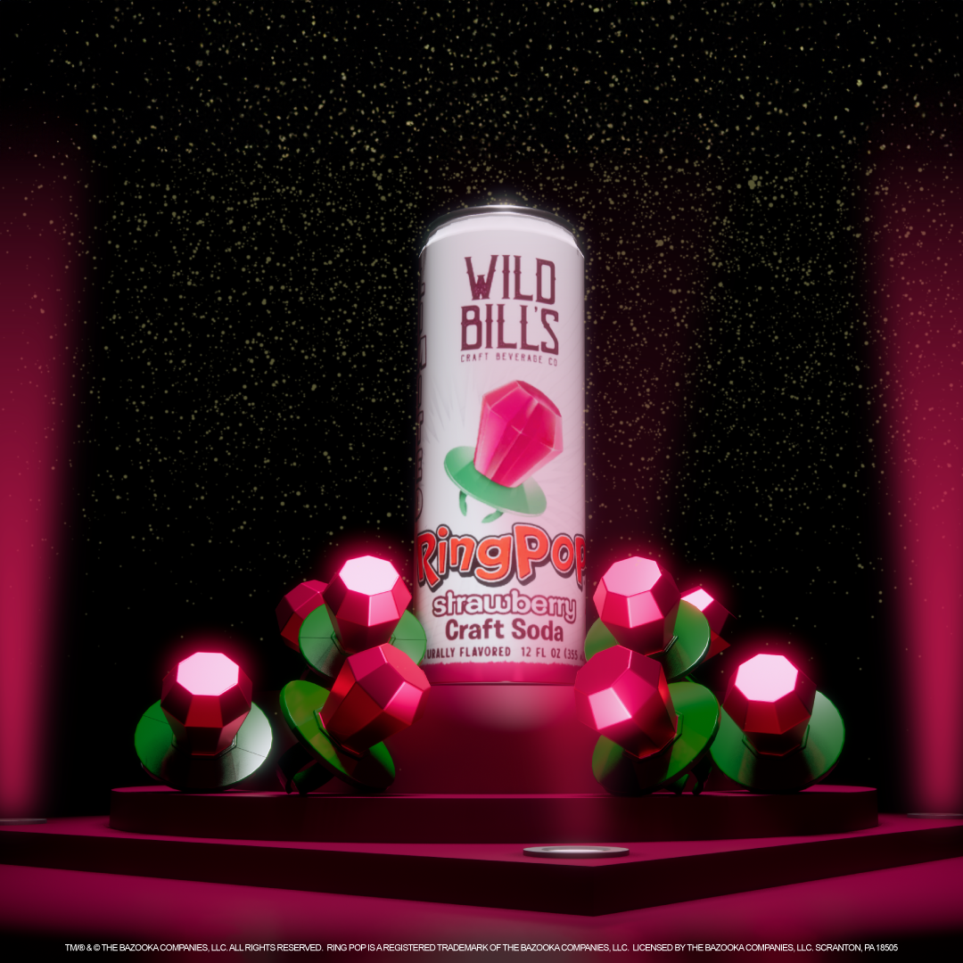 Ring Pop Strawberry Soda