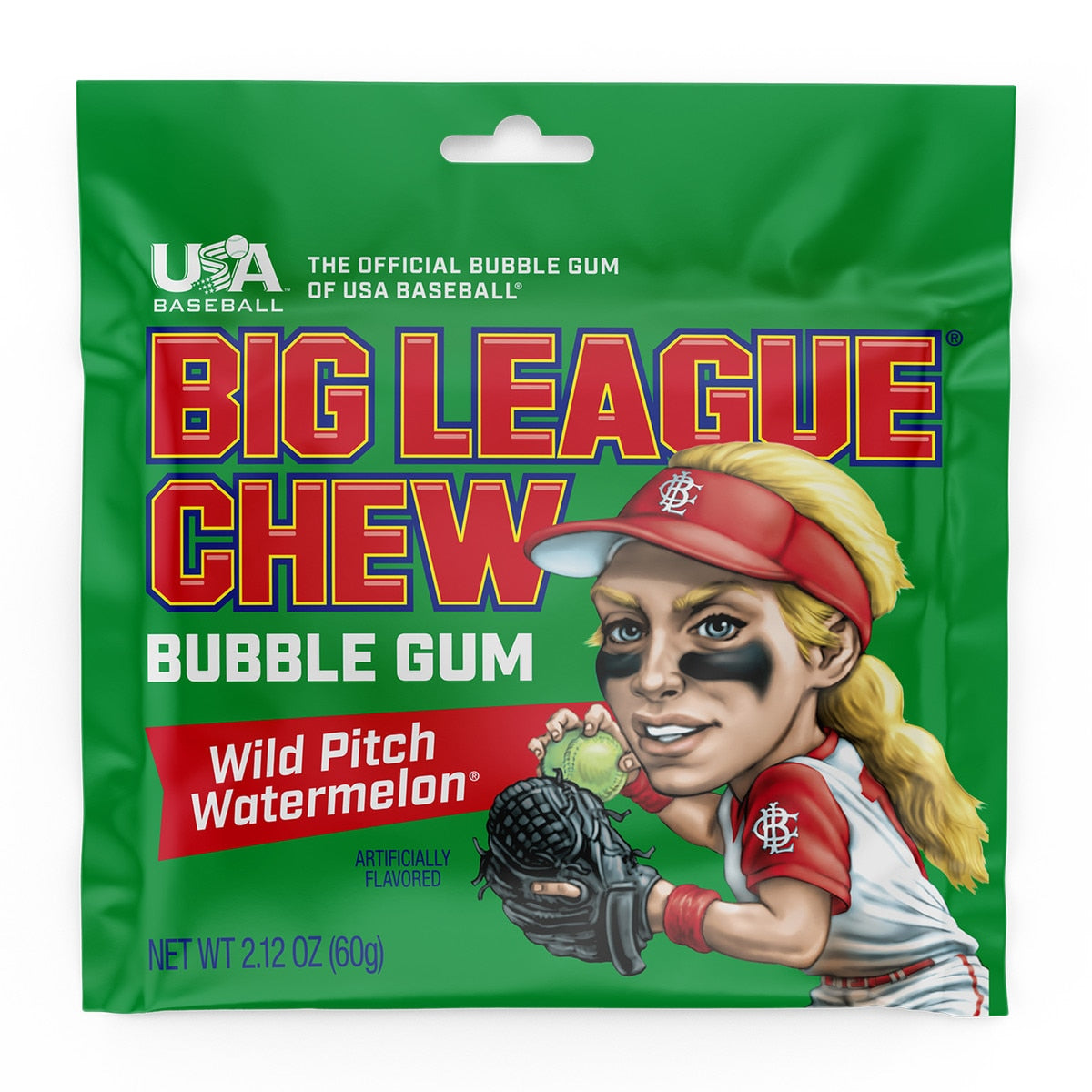 Big League Chew® Pouch, Wild Pitch Watermelon™
