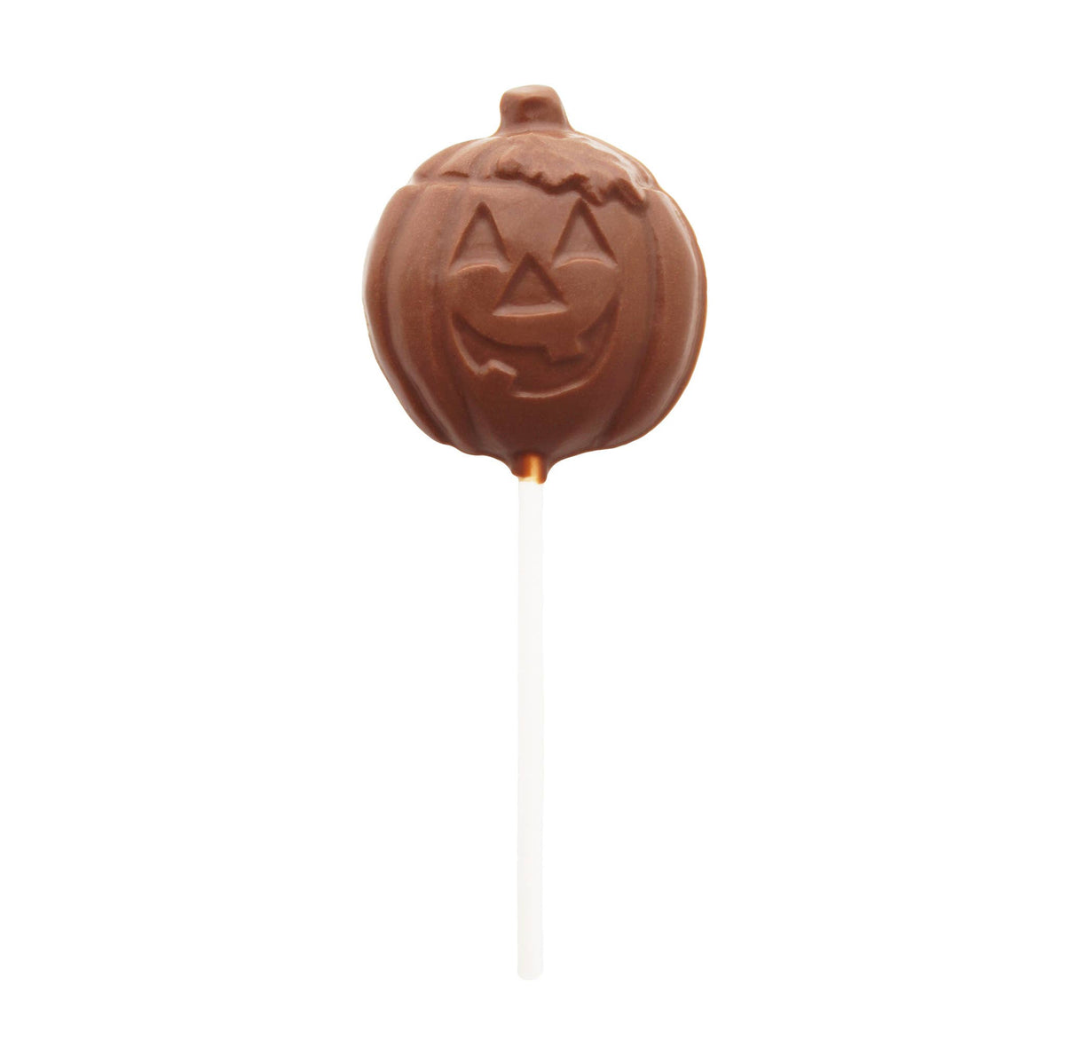 Chocolate Jack-O-Lantern Pop
