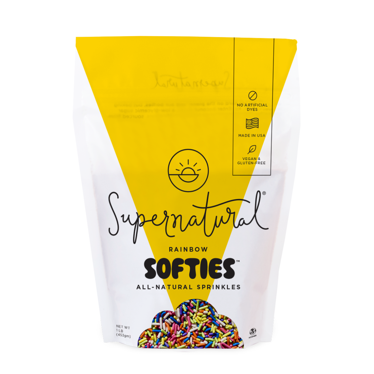 Dye-Free Rainbow Softies Sprinkles