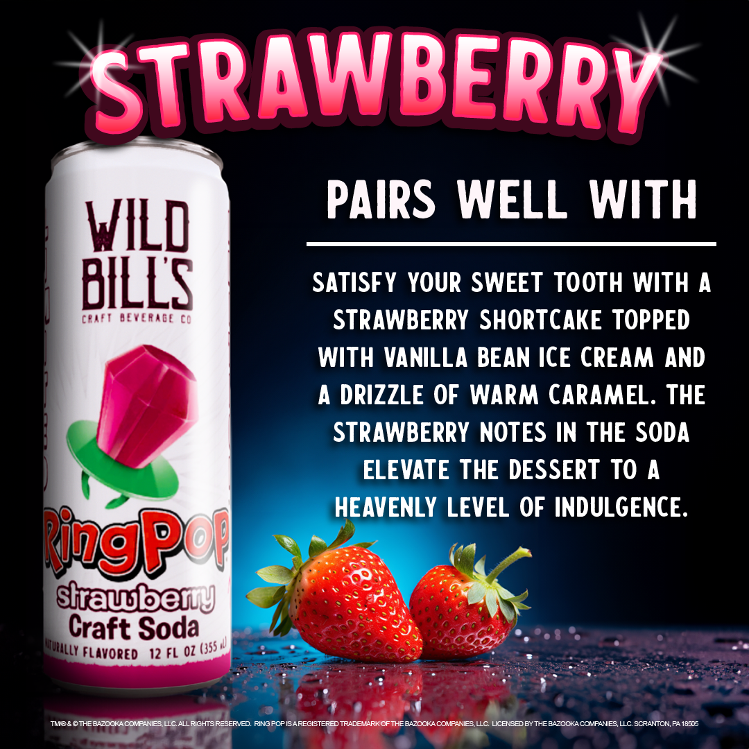 Ring Pop Strawberry Soda