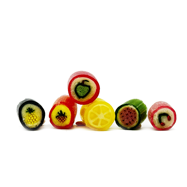 All Natural Fruits Mix Hard Candy