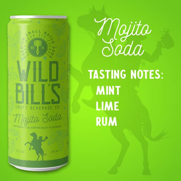 Mojito Mocktail - Premium Cane Sugar Soda