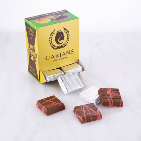 Pink Cotton Candy Angel Hair Dubai Chocolate - Bite Size Individual Piece Only