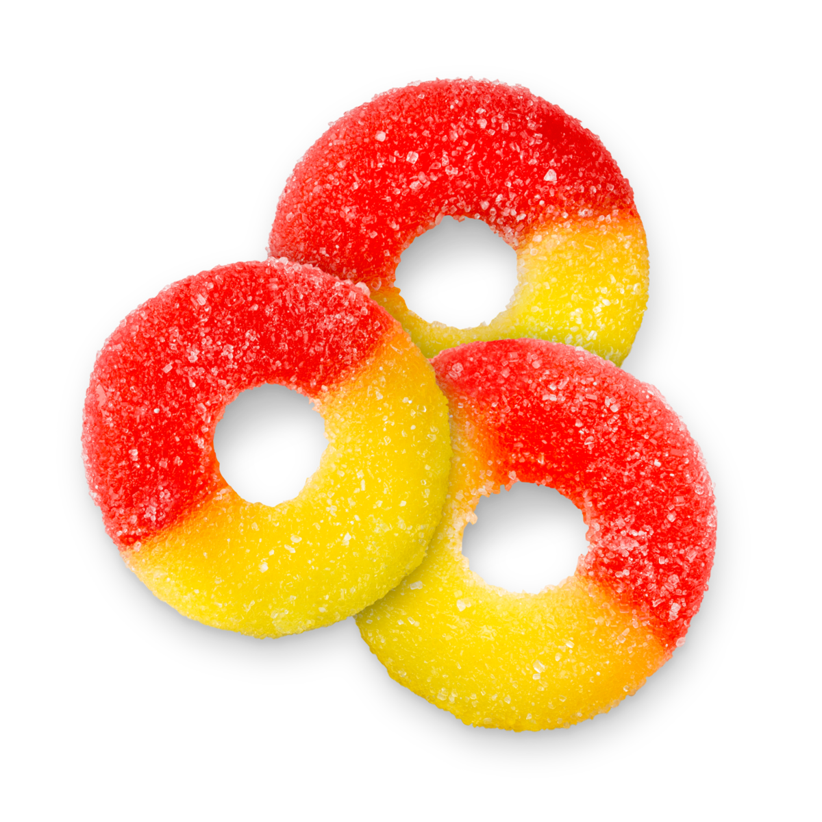 Strawberry-Banana Gummi Rings