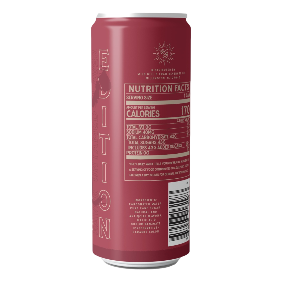 Wild Bill's Apple Pie - Premium Cane Sugar Soda
