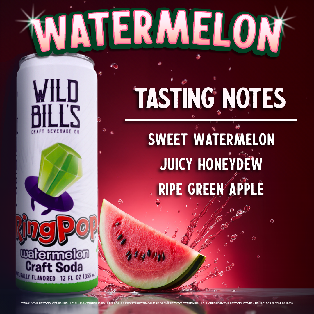 Ring Pop Watermelon Soda