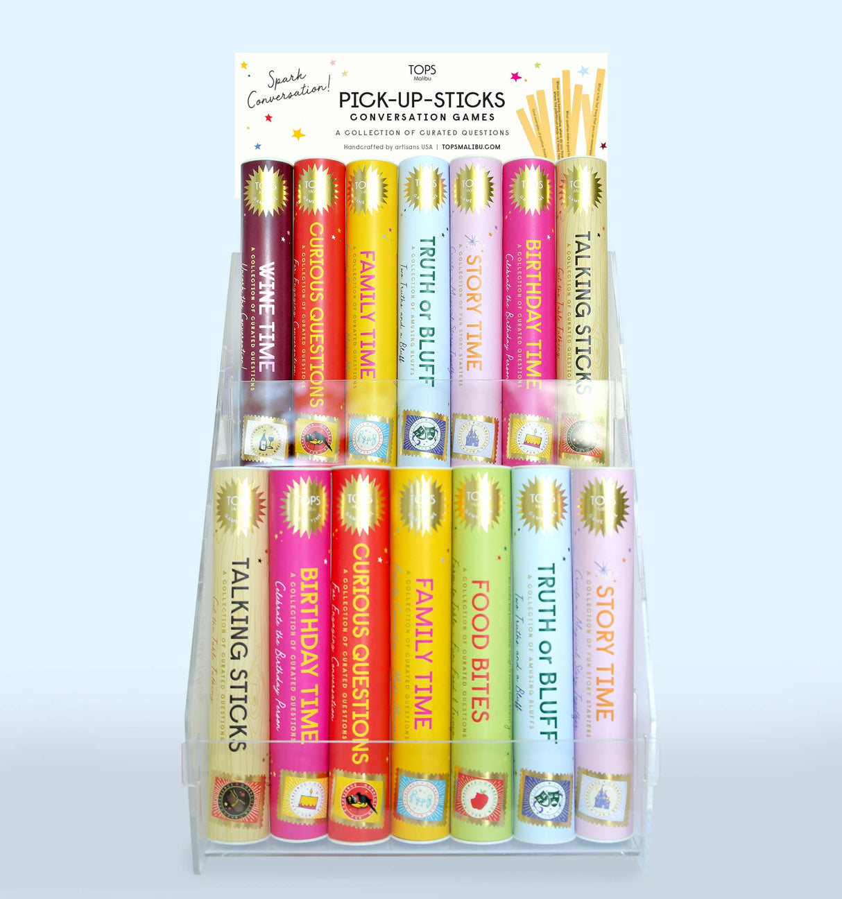 Pick-up Sticks Conversation Game