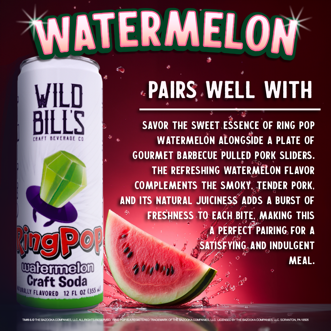 Ring Pop Watermelon Soda