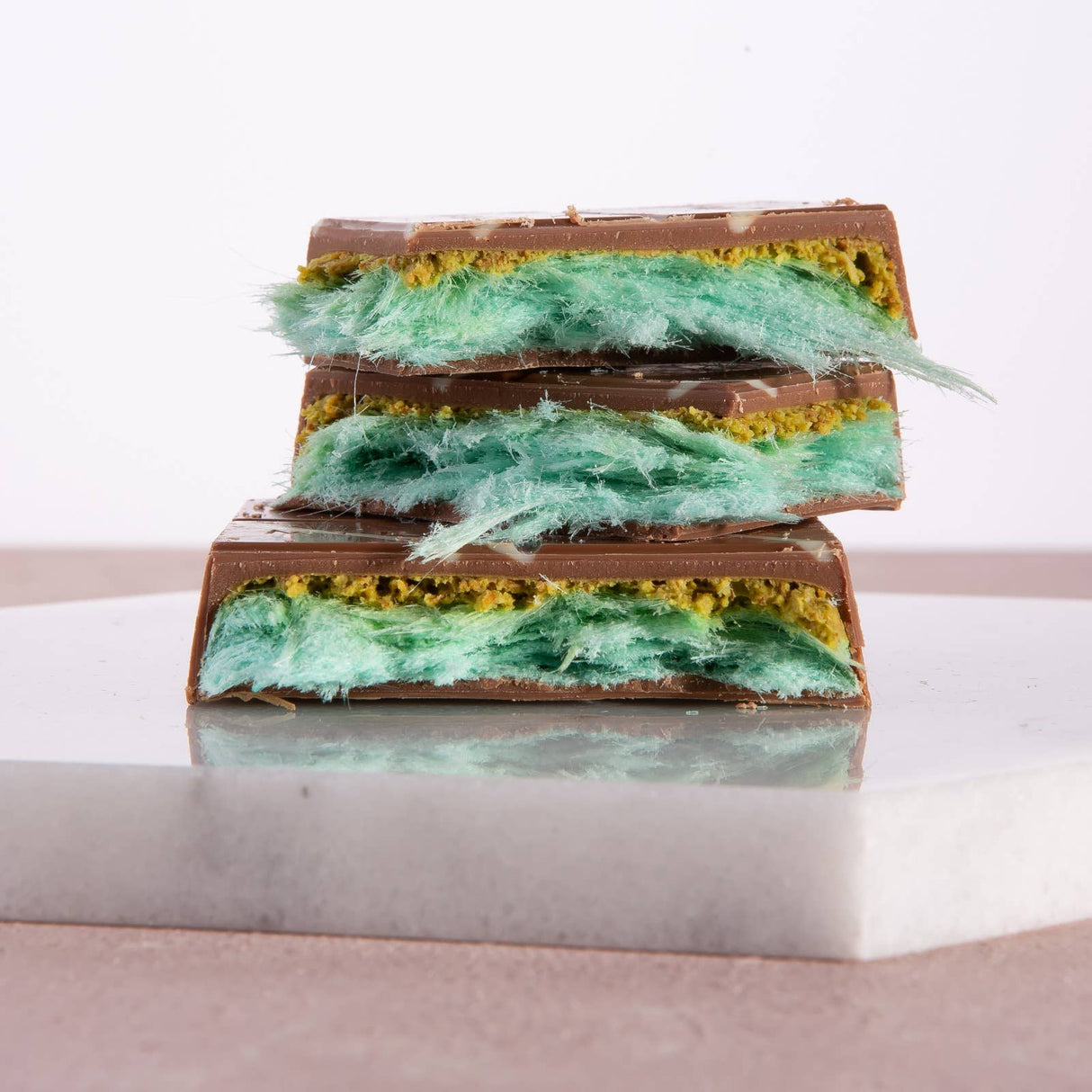 Blue Sky Angel Hair Dubai Chocolate - Italian Caramel Cotton Candy