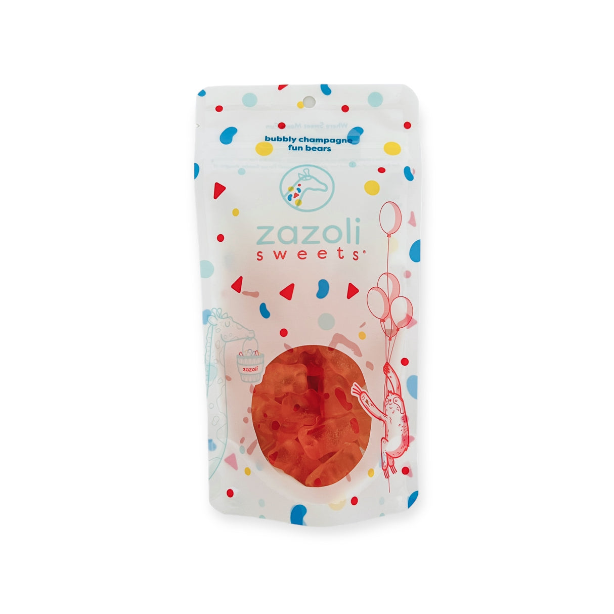 Bubbly Champagne Gummy Fun Bears