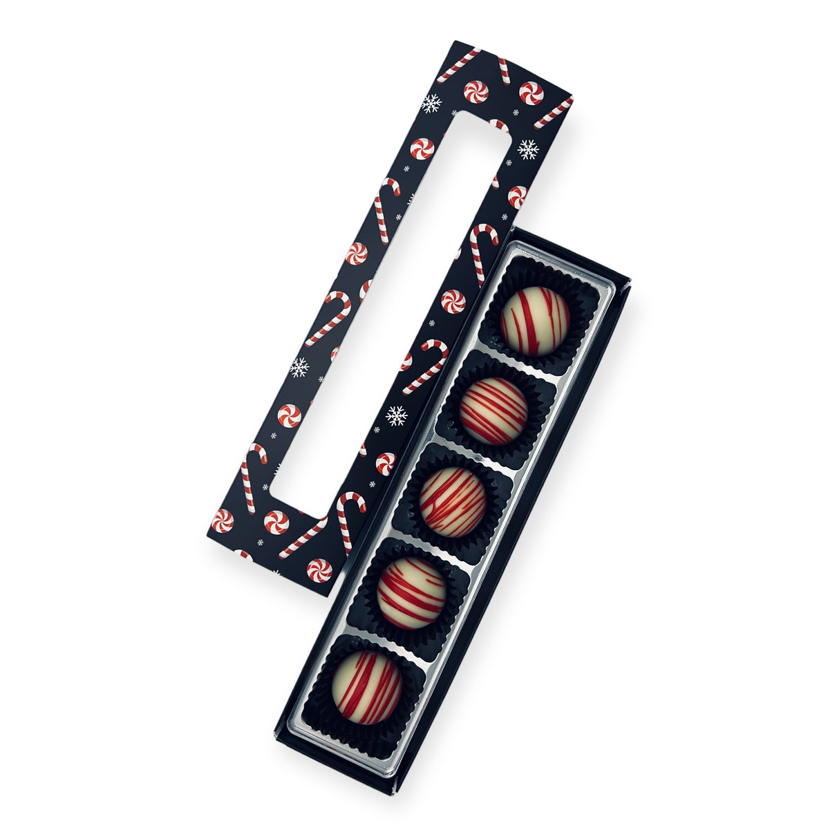 Candy Cane Truffles Gift Box (5 Pieces)