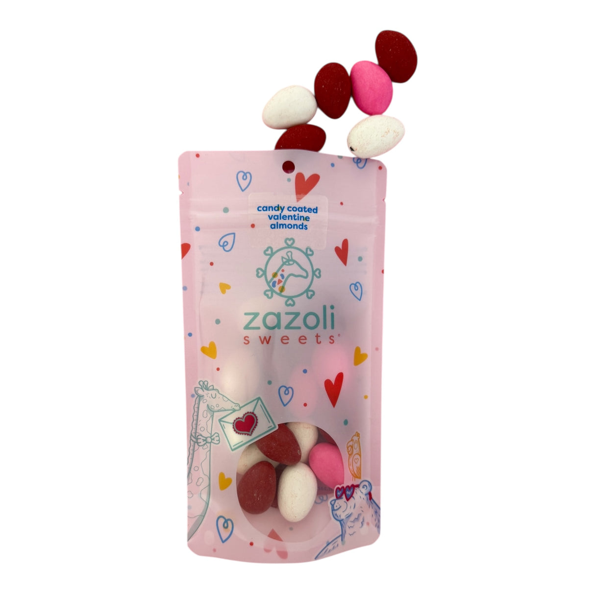 Candy Coated Dark Chocolate Almonds