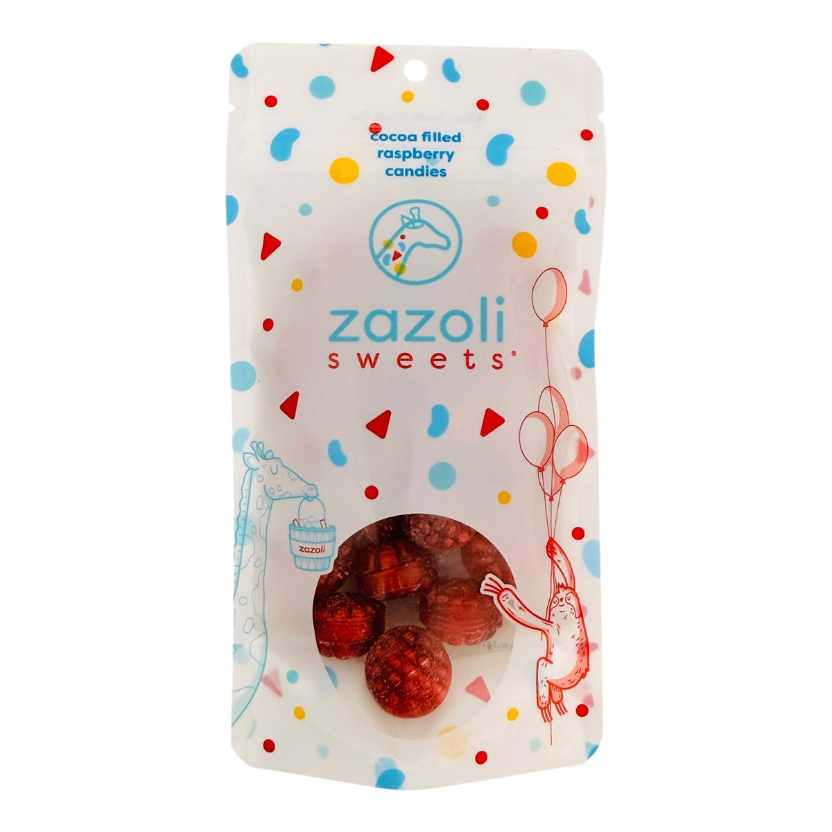 Washburn's Cocoa Filled Raspberry Hard Candies