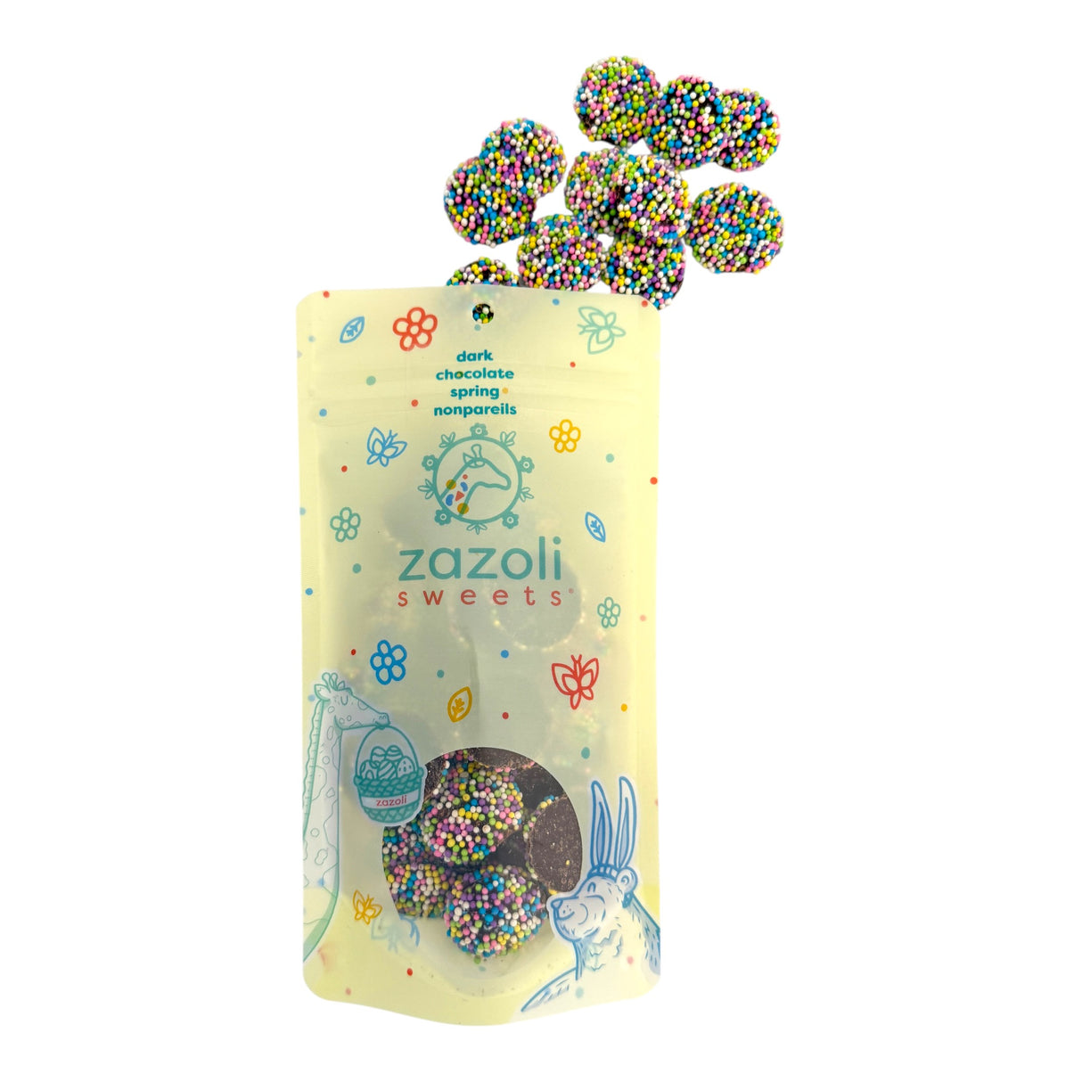 Dark Chocolate Spring Nonpareils