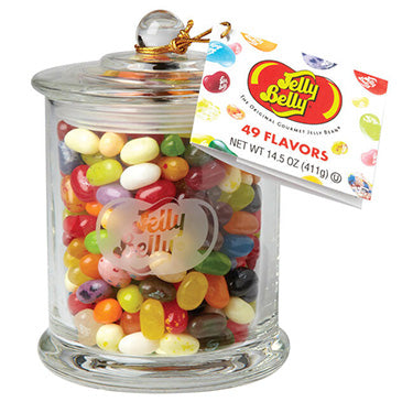 Jelly Belly® 49 Flavor Classic Glass Candy Jar