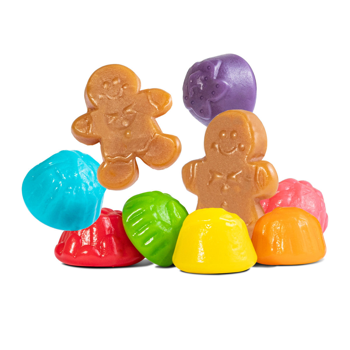 Jolly Gingerbread & Candy Drop Gummies