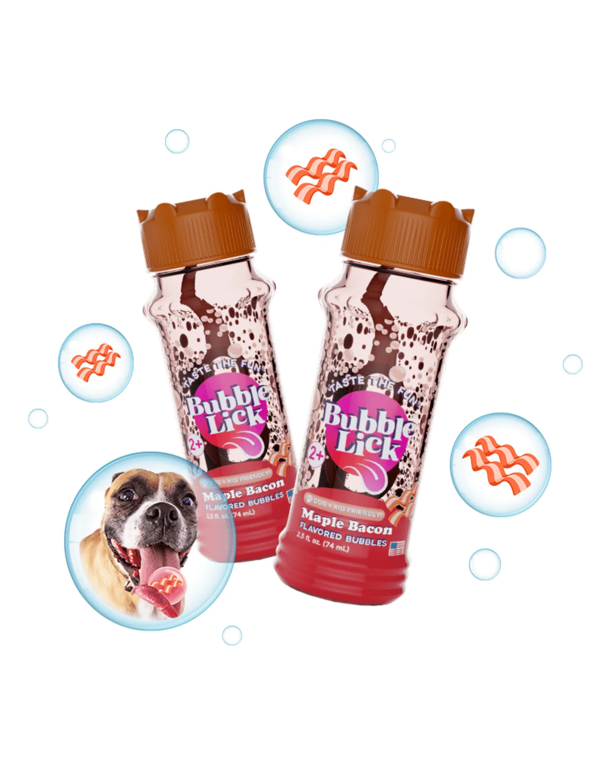 Bubble Fun for Dogs - Naturally Flavored Bubbles