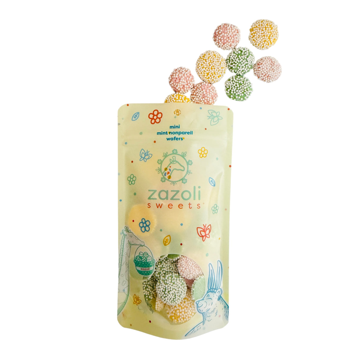 Mint Nonpareil Wafers