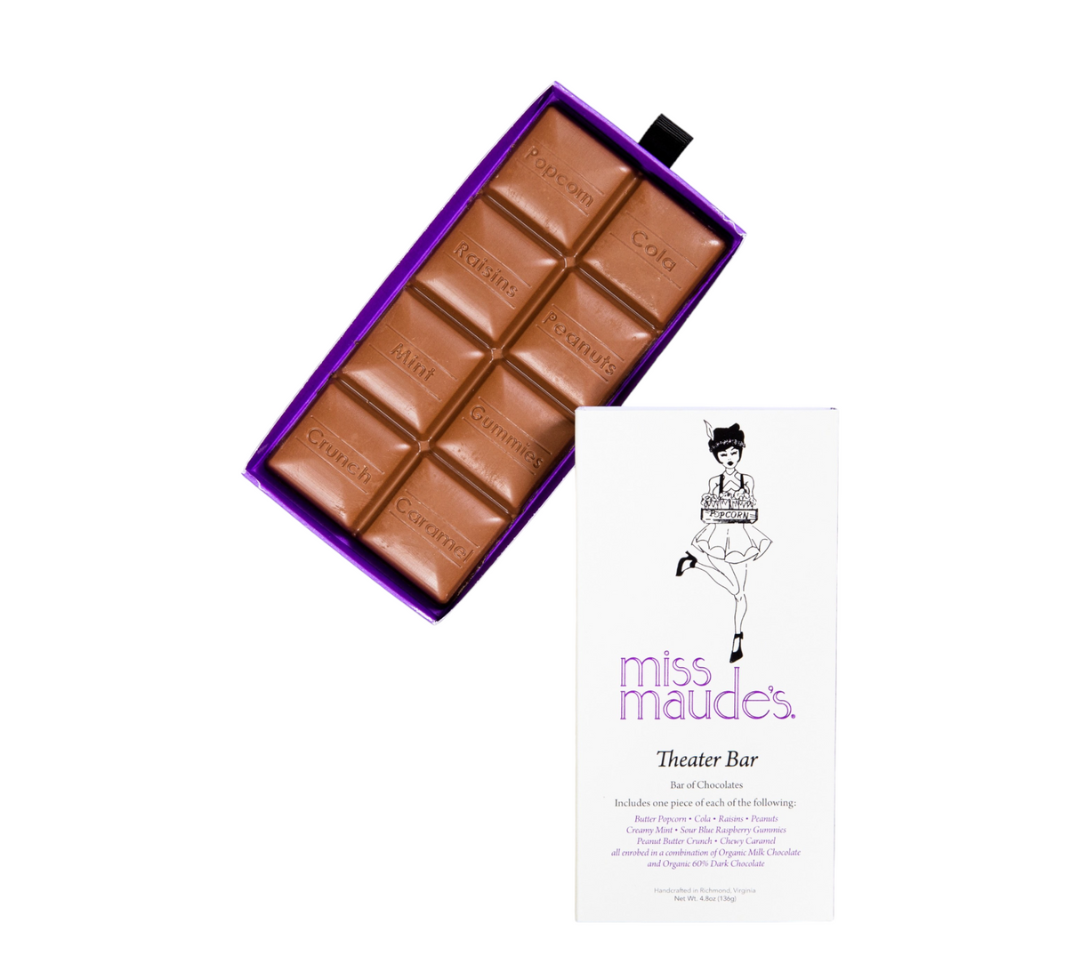 Miss Maude's 'Theater Bar' Chocolate Bar