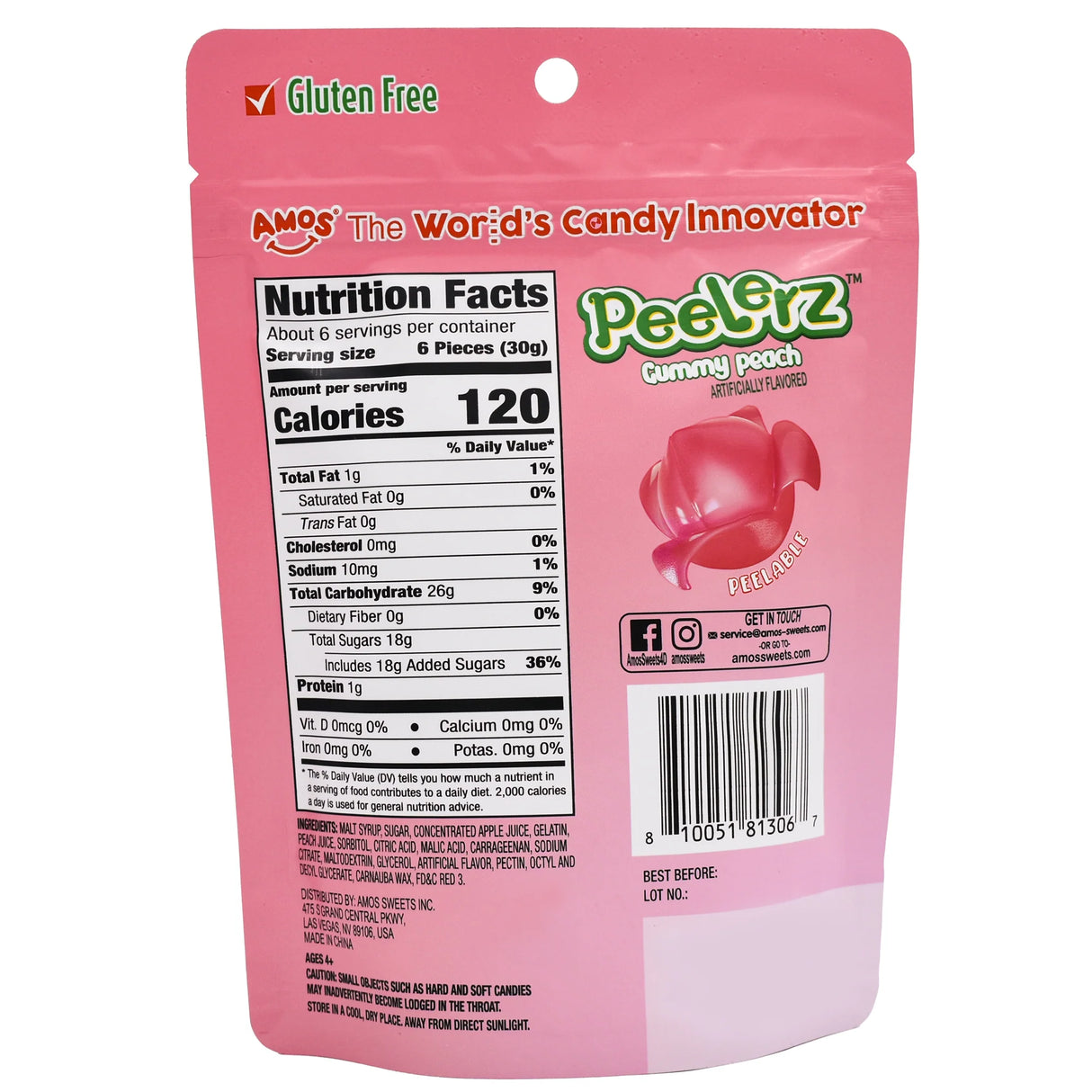 Peelerz™ - Gummy Peach