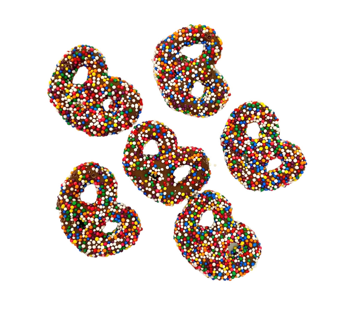Milk Chocolate Nonpareils Pretzels