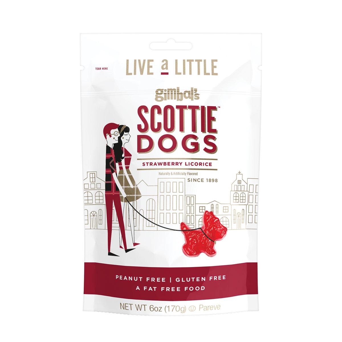 Jelly Belly® Strawberry Licorice Scottie Dogs (6 oz. Bag)