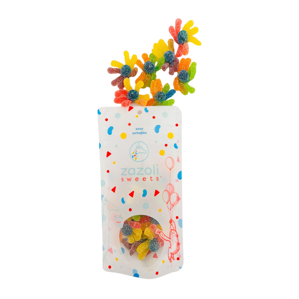 Sour Octopus Gummies