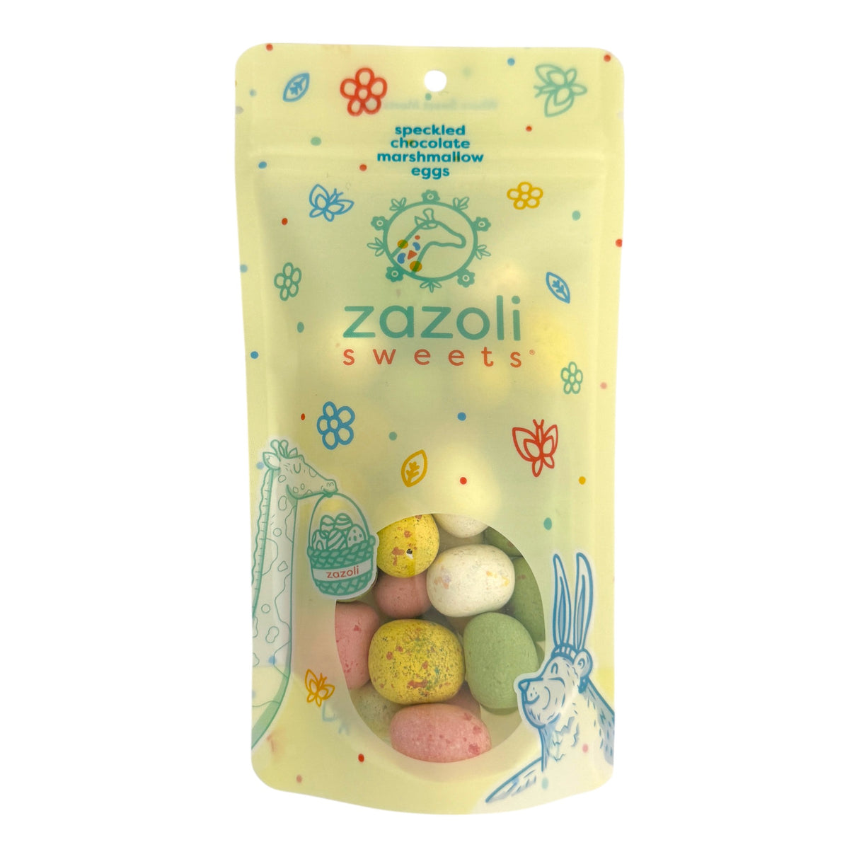 Speckled Milk Chocolate Pastel Marshmallow Eggs