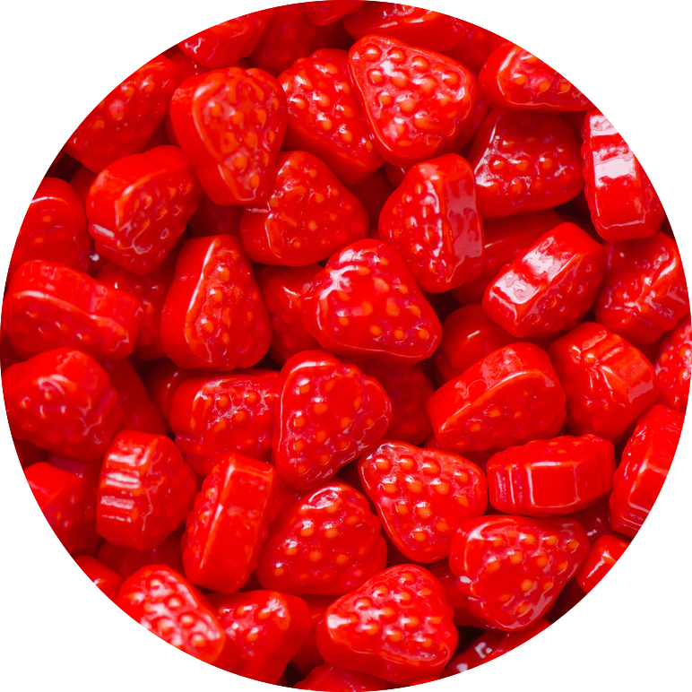 Strawberry Patch Dextrose Candy
