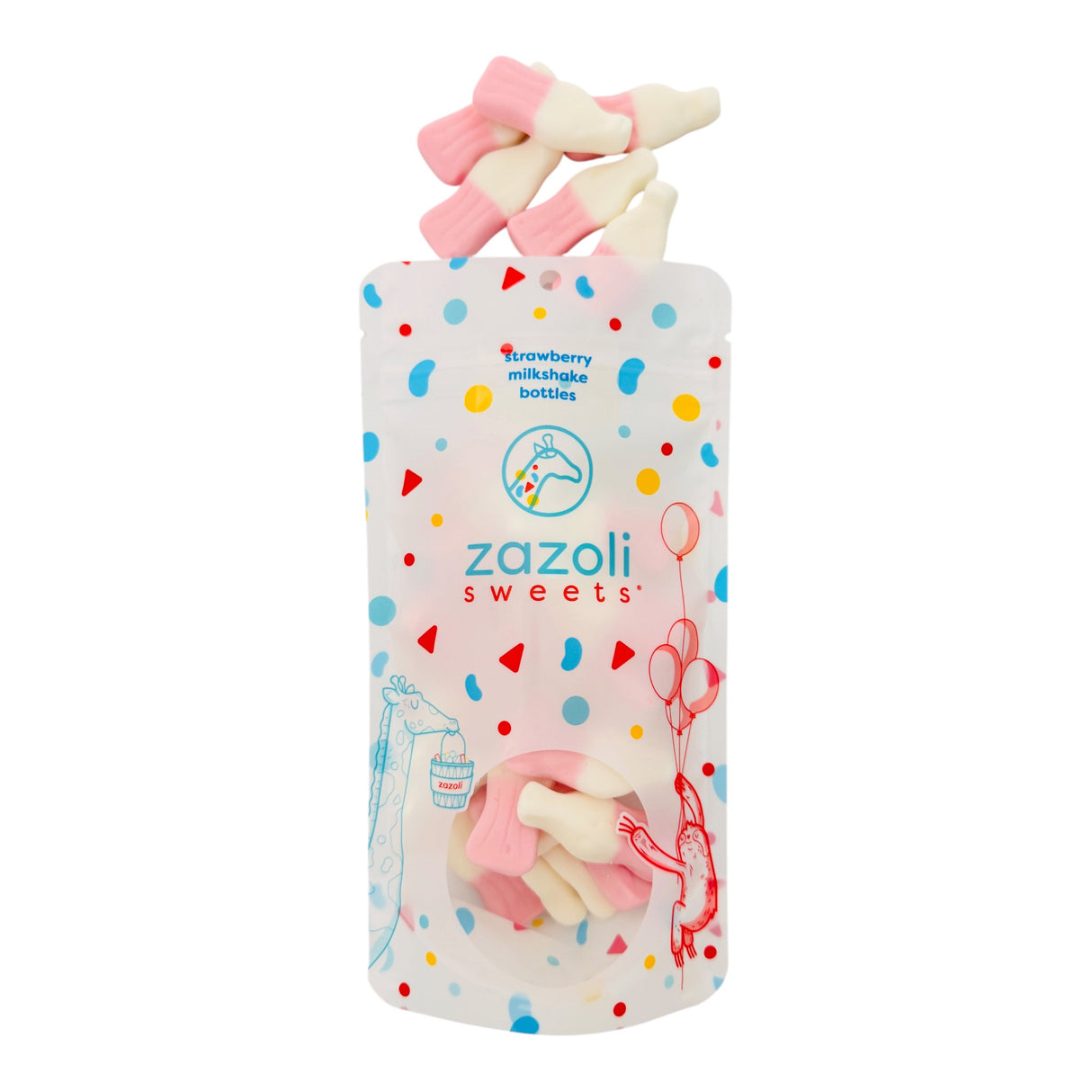 Strawberry Milkshake Bottles
