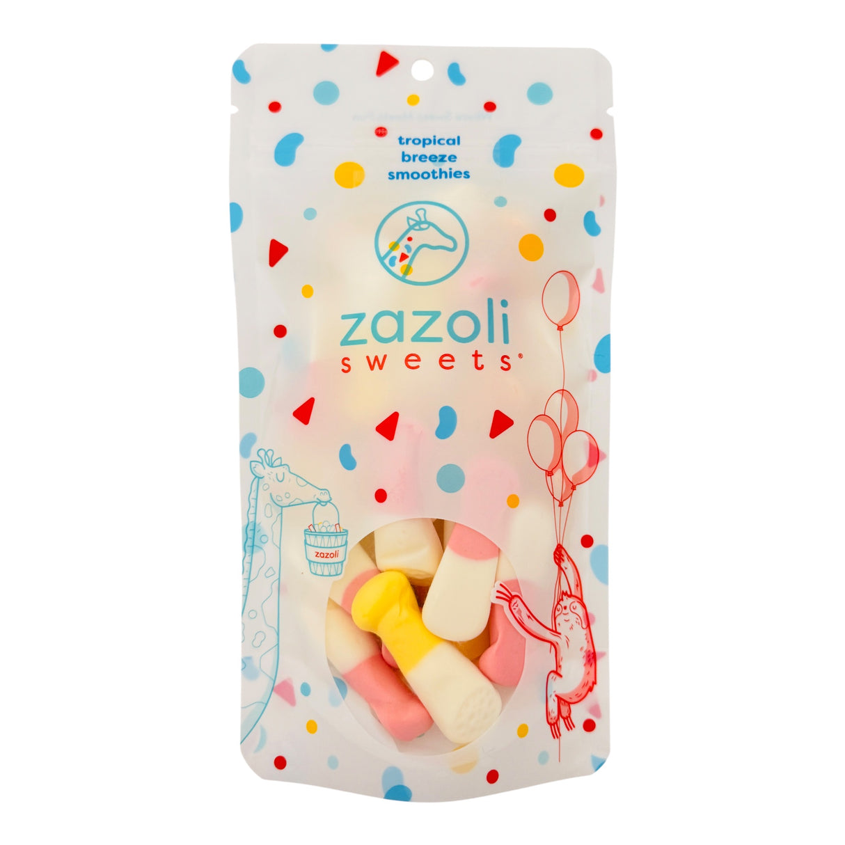 efrutti Tropical Breeze Smoothie Drink Cup Gummies