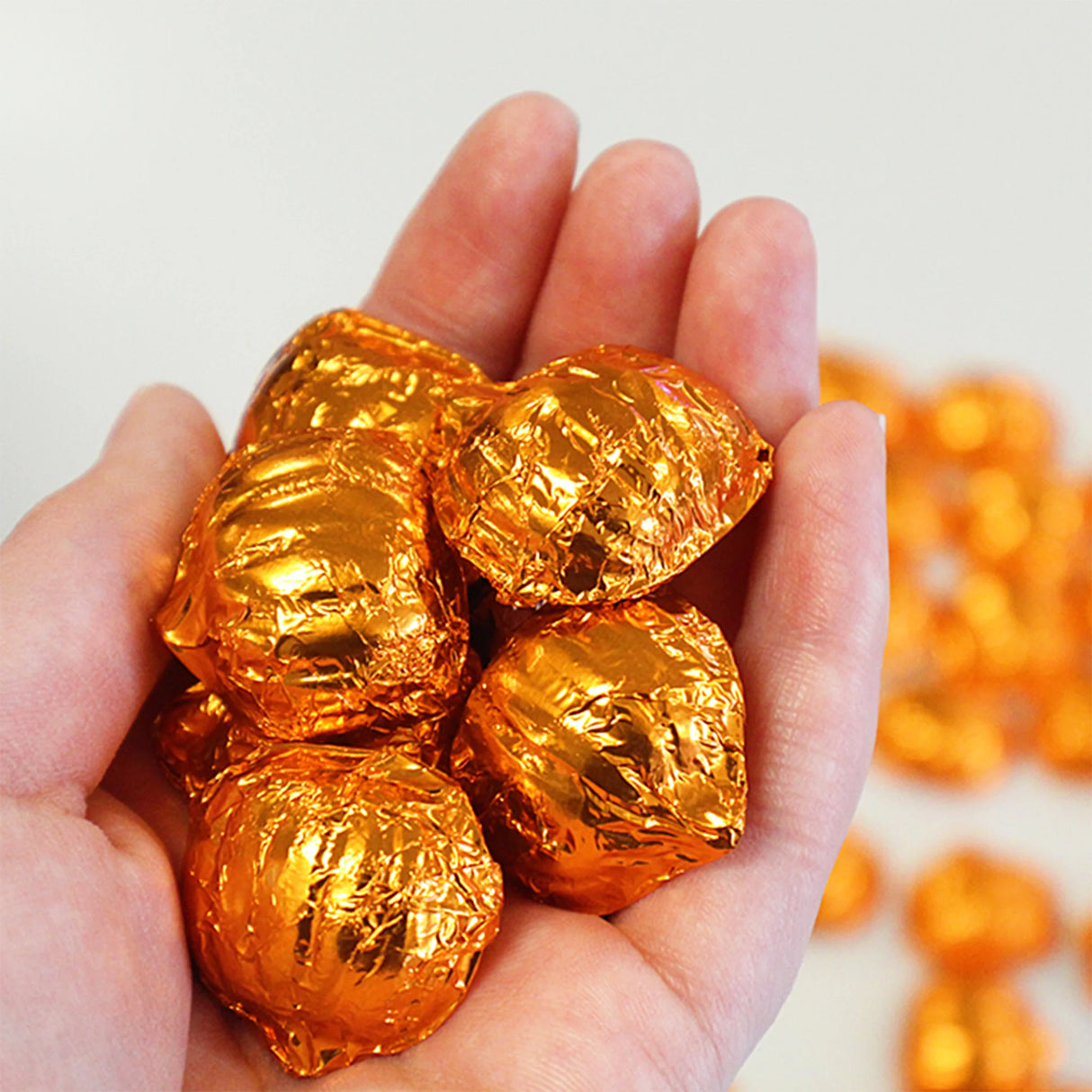 Mini Chocolate Pumpkins