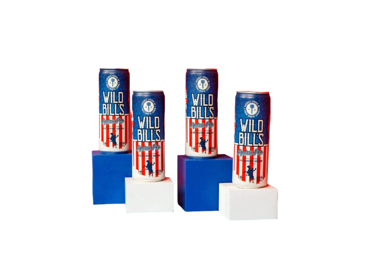 Wild Bill's Premium Rocket Pop Soda