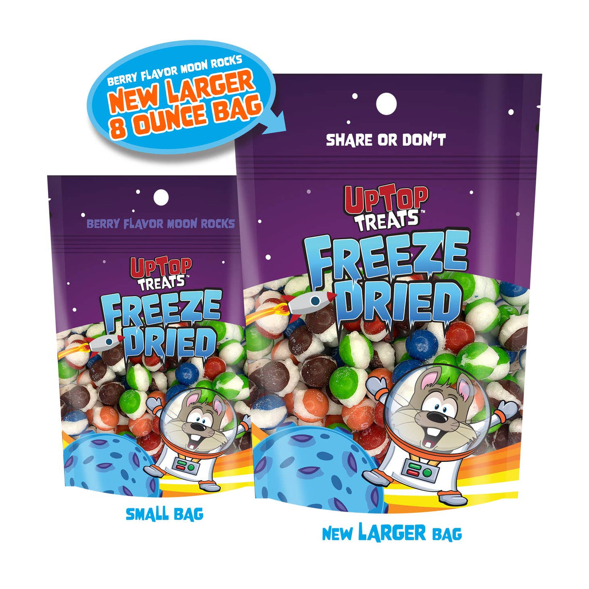 Berry Moon Rocks - Freeze Dried Wild Berry Skittles