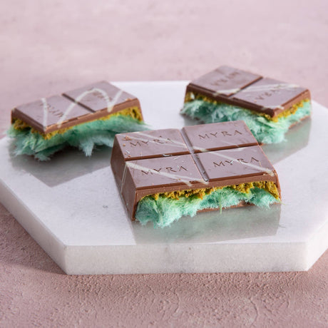 Blue Sky Angel Hair Dubai Chocolate - Italian Caramel Cotton Candy