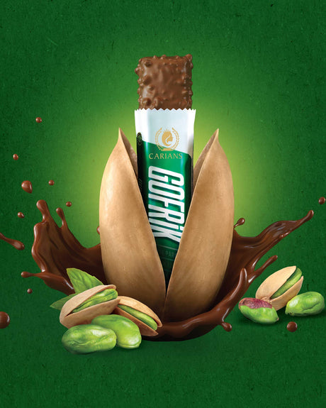 Bite Size Dubai Chocolate Waffer