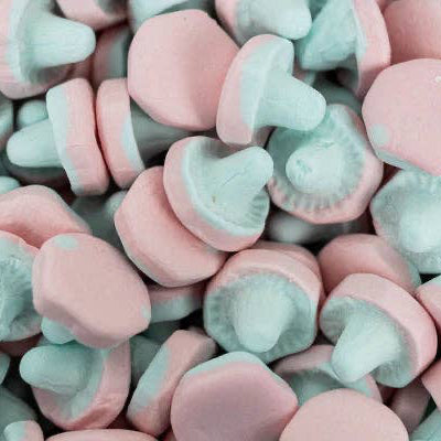 Fizzy Marshmallow Mushrooms