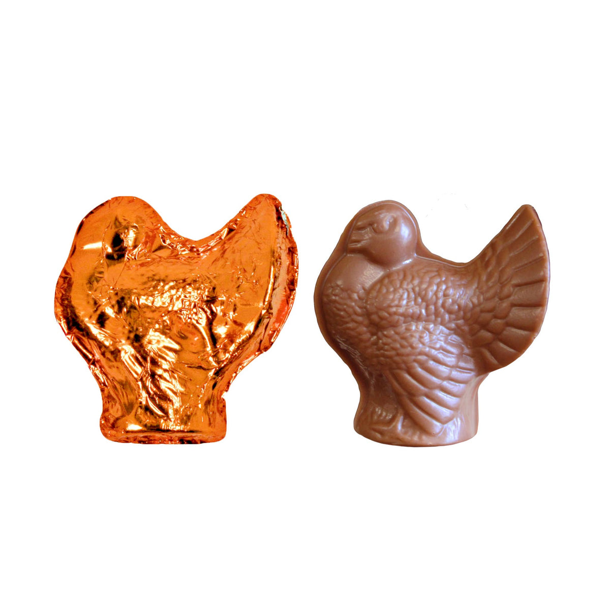 Nut Free Solid Milk Chocolate Thanksgiving Turkeys