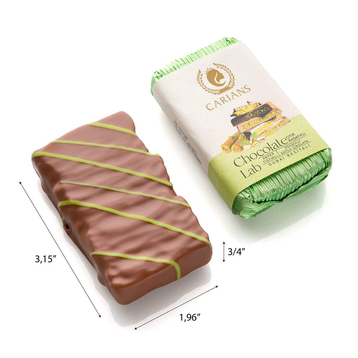 Dubai Milk Chocolate Bar