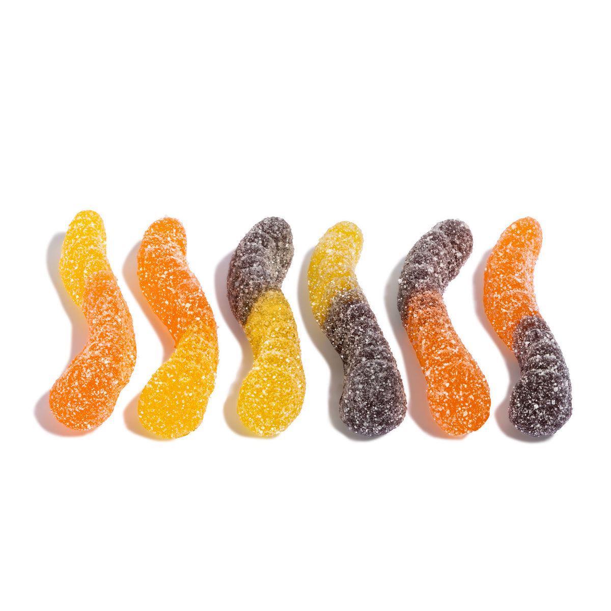 Sour Fall Mini Gummy Worms