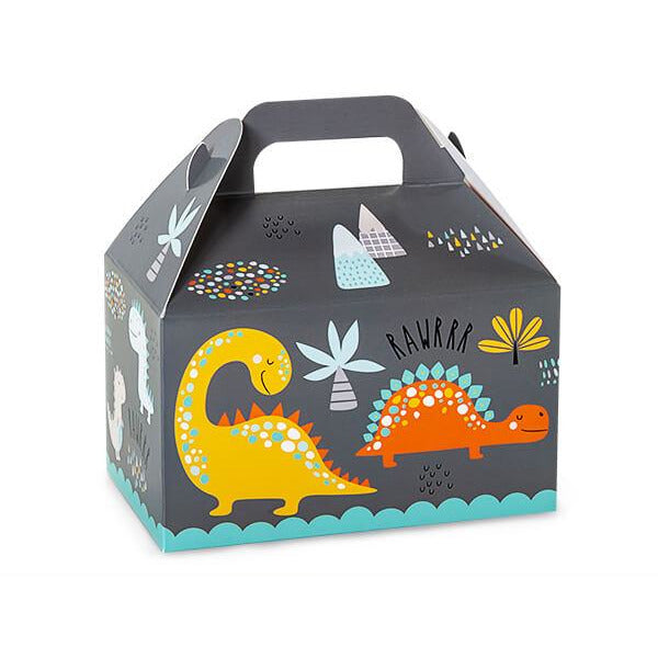 Dinosaurs Party Favor Gable Box - ZaZoLi