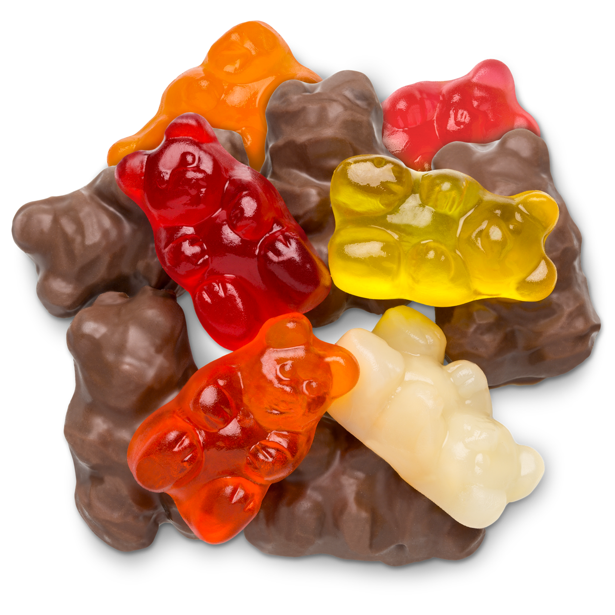 Milk Chocolate Albanese Gummi Bears - Albanese Confectionary