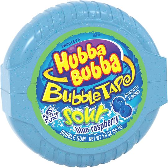 Hubba Bubba Sour Blue Raspberry Bubble Tape