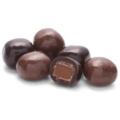 Milk and Dark Chocolate Sea Salt Caramel Bites