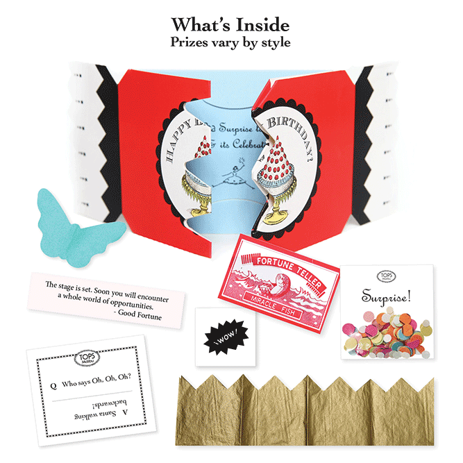 Surprize! Popper Birthday Card