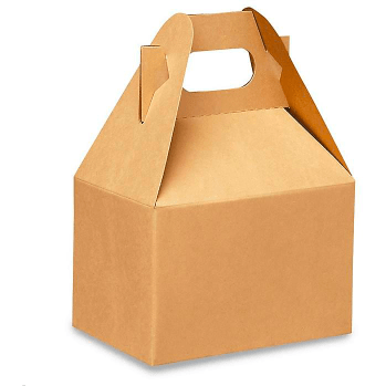 Kraft Recycled Gable Box - Small - ZaZoLi