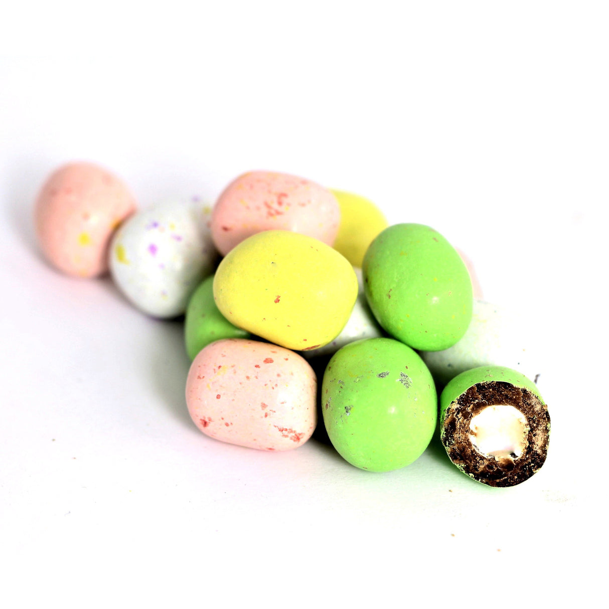 Speckled Milk Chocolate Pastel Marshmallow Eggs