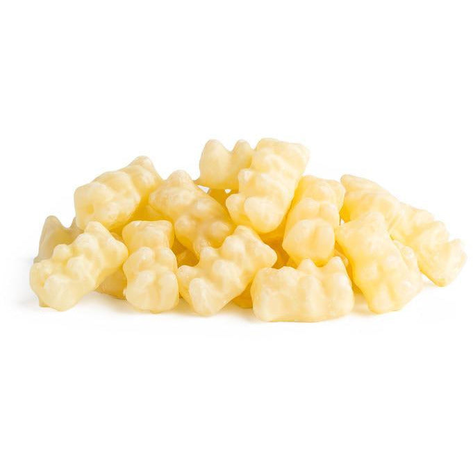 White Chocolate Covered Gummy Polar Bears - ZaZoLi
