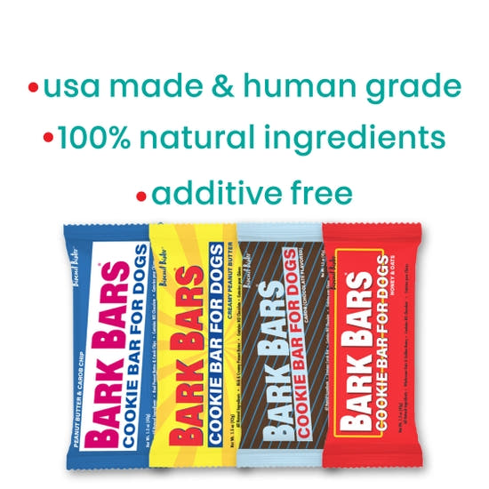 Dog Cookie Bark Bars - Pet Snax